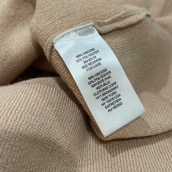 Ellie Tahari Tan Front Slit Tank Top Size XS - Picture 2 of 7